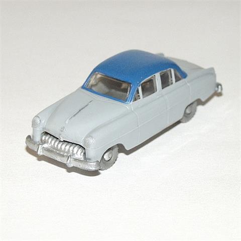V 8- Opel Kapitän (1954), silbergrau/blau