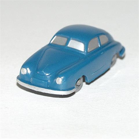 Porsche 356, azurblau (gesilbert)