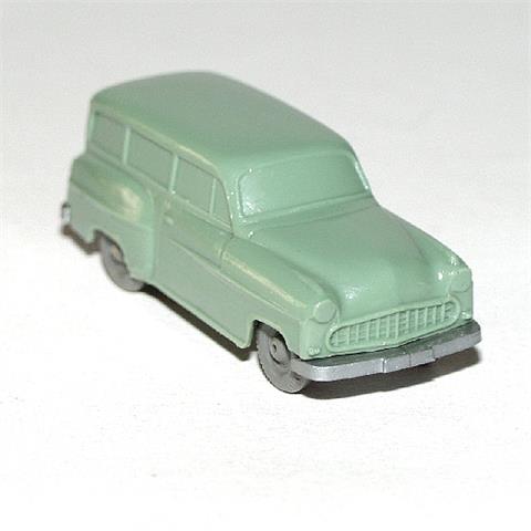 Opel Caravan '56, resedagrün