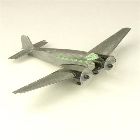 Flugzeug Ju 52, silbern