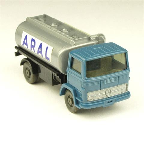 Aral-Heizölwagen MB 1317, azurblau/silbern