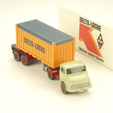 Delta Lacke - Container-Sattelzug MB 1413