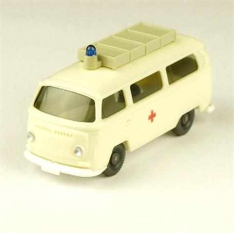 Krankenwagen VW T2, gelbelfenbein