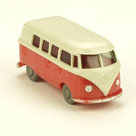 VW Bus T1, perlweiß/rosé