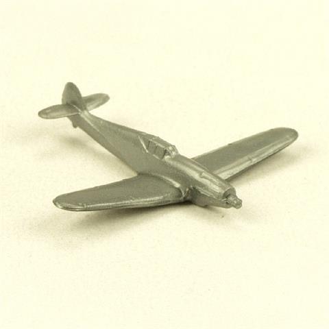 Flugzeug Me 109F, silbern