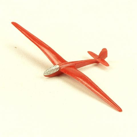 Segelflugzeug Reiher, rot