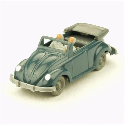 Käfer Cabrio mit Frontrahmen, d'graublau