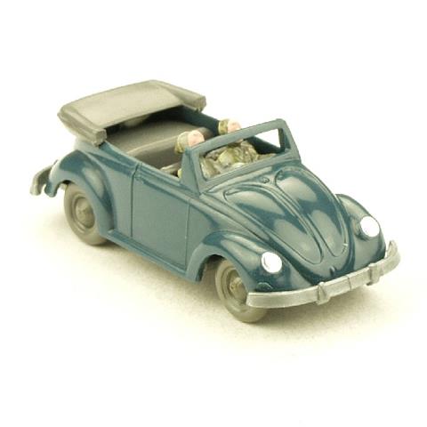 Käfer Cabrio mit Frontrahmen, d'graublau