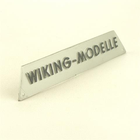 Reklameschild "Wiking-Modelle", anthrazit
