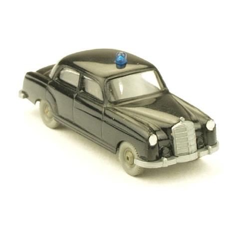 Mercedes 220 Polizei, schwarz