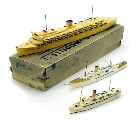 Konvolut 3 Schiffe (Vorkrieg)