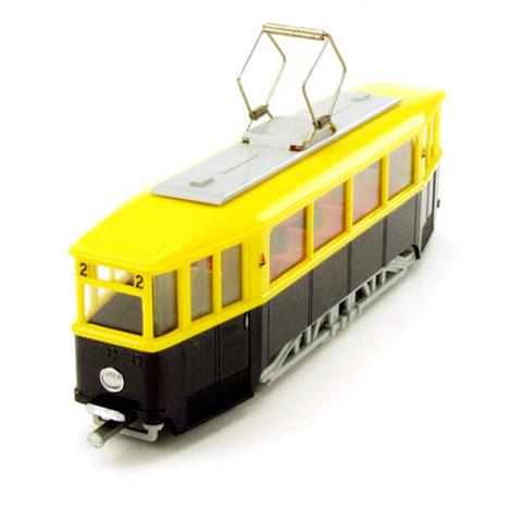 V 40- Straßenbahn-Triebwagen, gelb/schwarz