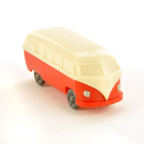 VW T1 Bus, cremeweiß/orangerot