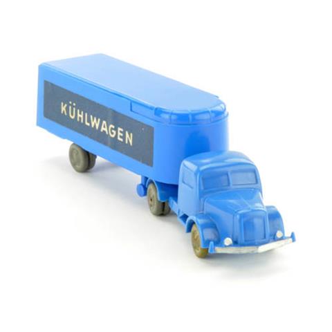 Sattelzug Kühlwagen, himmelblau