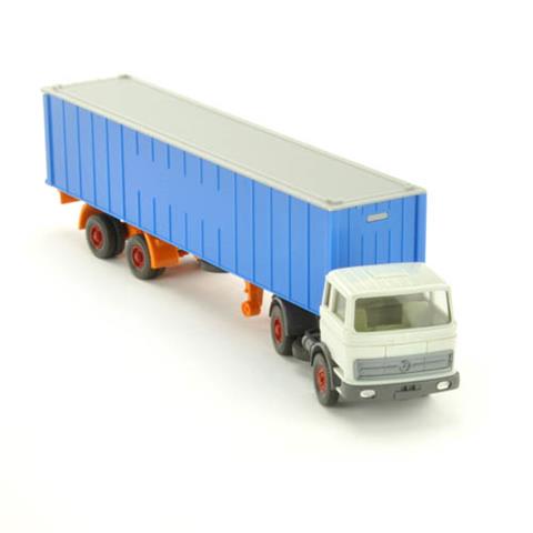 Cont.-LKW MB 1620 (40ft-Container himmelblau)
