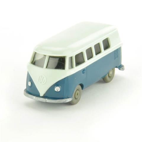VW T1 Bus (alt), paprusweiß/d'-azurblau