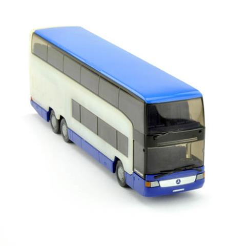 Reisebus MB O 404 DD, milchig-transparent