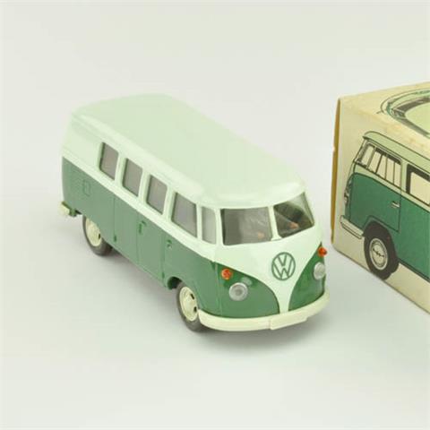 VW Bus Typ 3, papyrusweiß/diam'grün (im Ork)