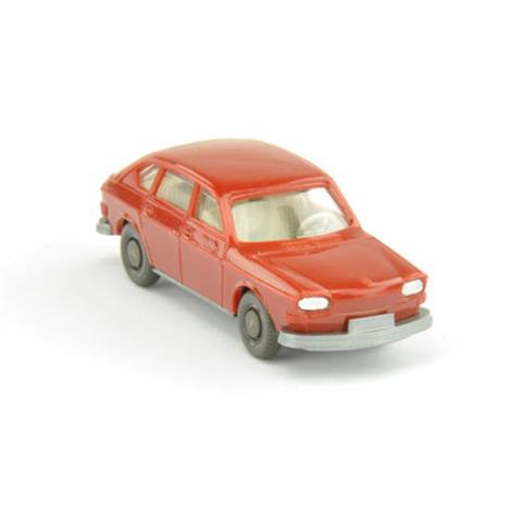 VW 411, weinrot (einteilige Scheinwerfer)