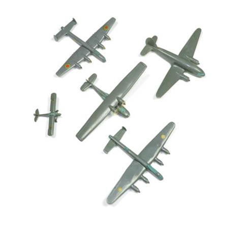 Konvolut 5 Flugzeuge (2.Wahl)