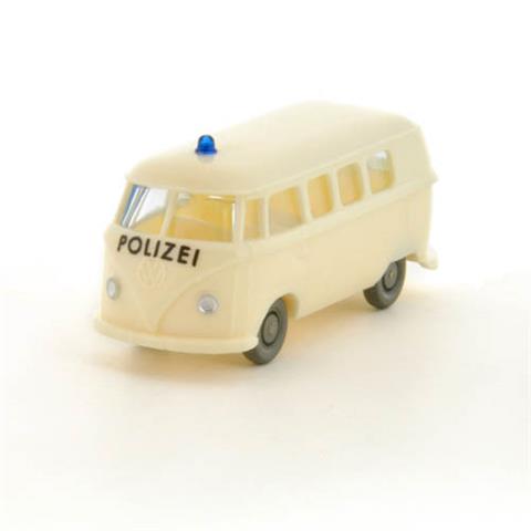 Polizeiwagen VW T1 Bus, cremeweiß