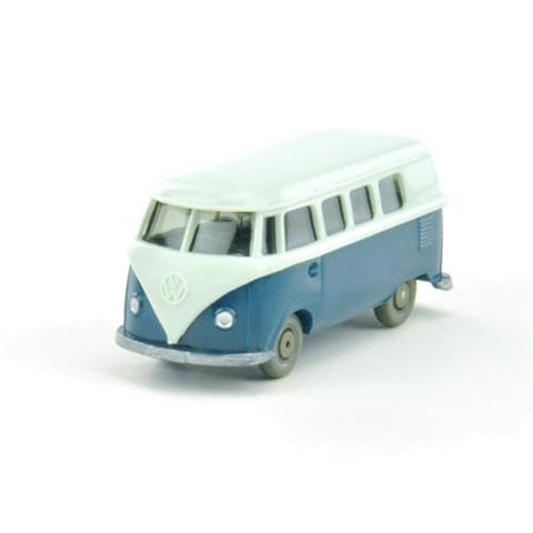 VW T1 Bus, papyrusweiß/d'-azurblau