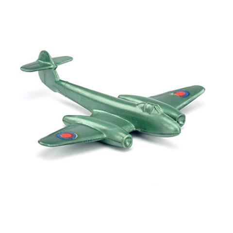 Flugzeug Gloster Meteor, grünmetallic
