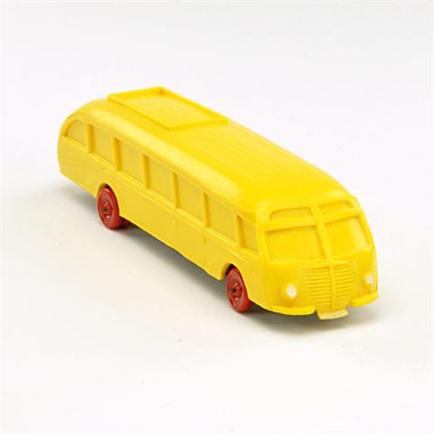 Stromlinienbus (Typ 2), gelb (Räder rot)