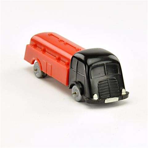 Tankwagen Fiat, schwarz/orangerot