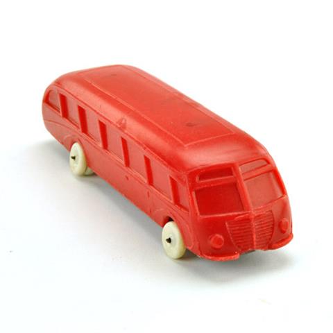 Stromlinienbus (Typ 2), rot (Räder weiß)