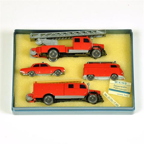Geschenkpackung Feuerwehr (um 1972)