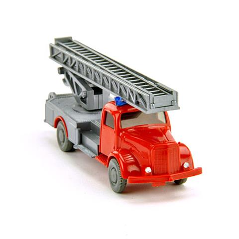 Leiterwagen MB 5000, rot/silbern (mit Blinkern)