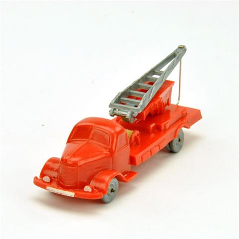 Kranwagen Dodge, orangerot (Räder silbern)