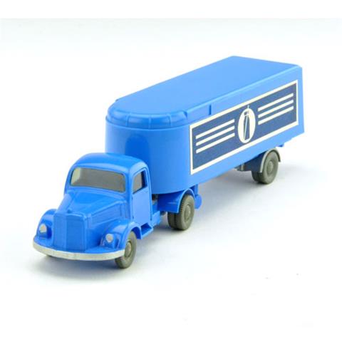 Sattelzug MB 3500 Milchkanne (Kanne blau)