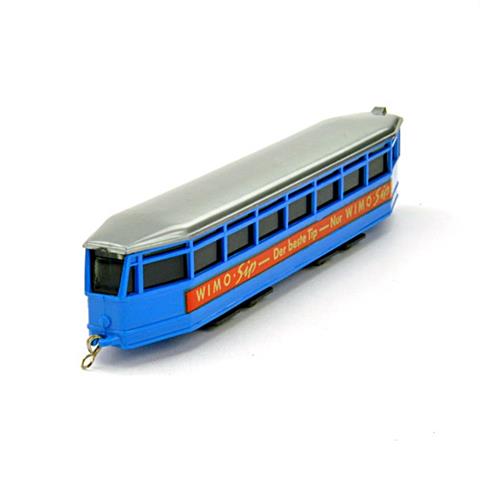Straßenbahn-Anhänger "Wimo-Sip", himmelblau