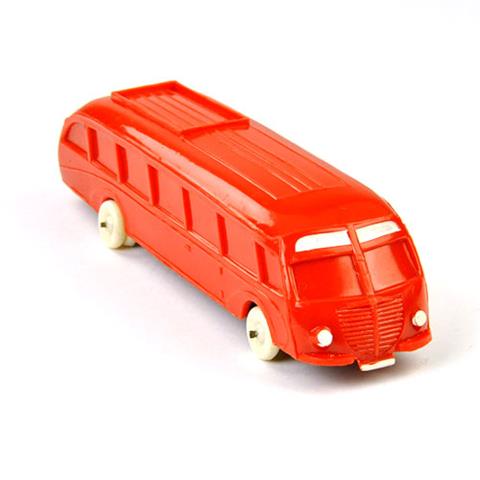 Stromlinienbus (Typ 2), orangerot (Räder weiß)