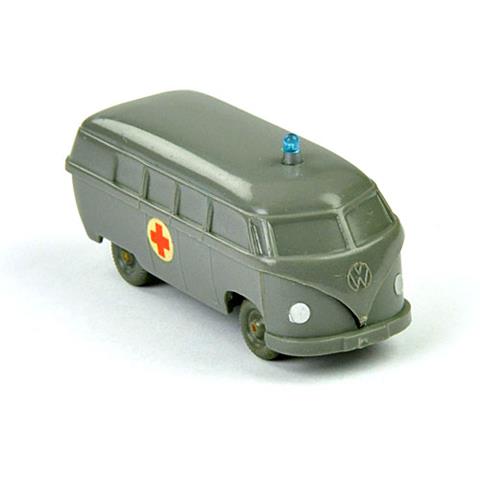 Krankenwagen VW Bus, betongrau
