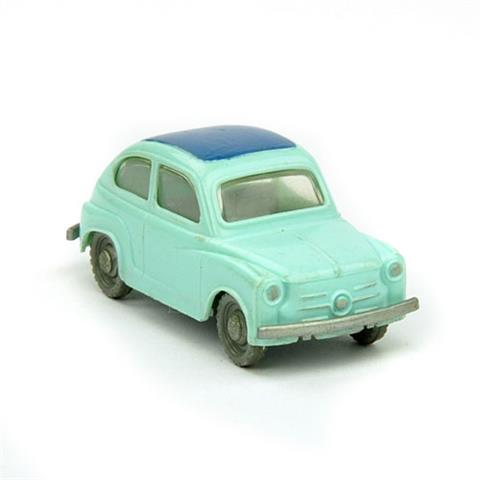 V 49- Fiat 600, wässrigblau/blau
