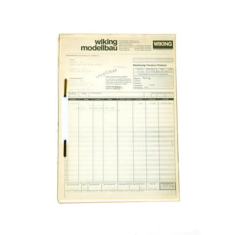 Werbemodell-Briefwechsel Mothes-Wiking (1985)