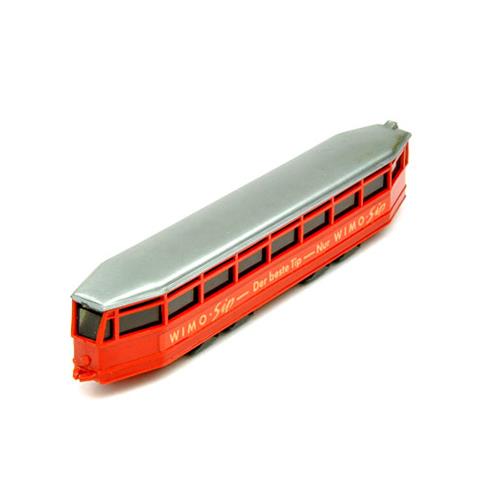 Straßenbahn-Anhänger Wimo-Sip, rot