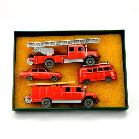 Geschenkpackung Feuerwehr (um 1970)