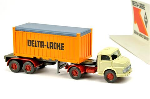 Delta-Lacke - Container-LKW MB 1413
