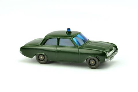 Polizeiwagen Ford Badewanne, tannengrün