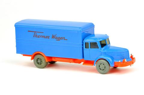 Thermos-Wagen Krupp, himmelblau/leuchtorange