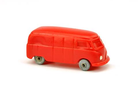 VW T1 Kasten (Typ 1), rot (Räder silbern)