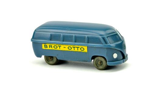 VW T1 Bus, mattgraublau "Brot-Otto"