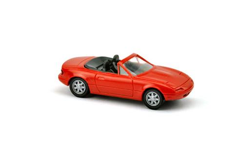 Mazda MX 5, rot/anthrazit