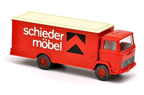 Schieder - MB 1317 Koffer-LKW