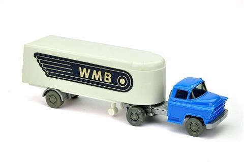 Sattelzug Chevrolet WMB (ausgestanzt), weiß