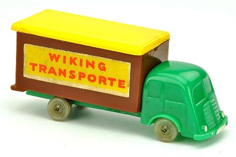Koffer-LKW Fiat Wiking Transporte, d'-lehmbraun
